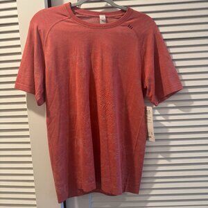 Small coral/salmon Lululemon Metal Vent Tech ss